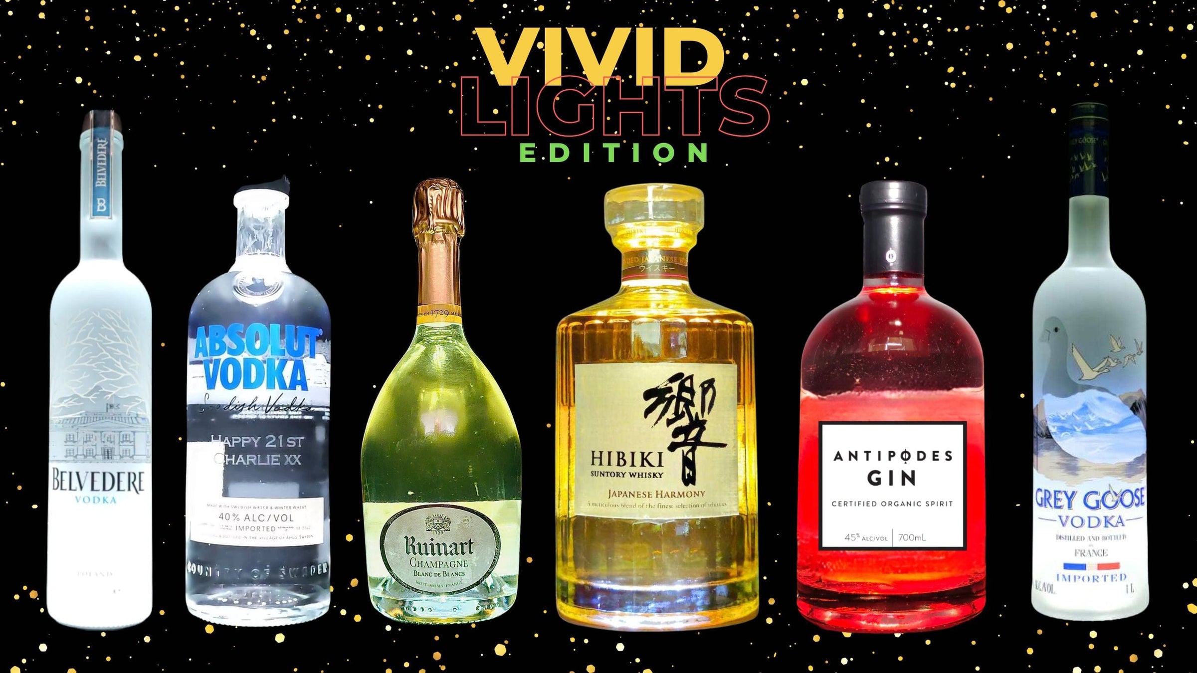 Vivid Lights Edition Wine & Spirits