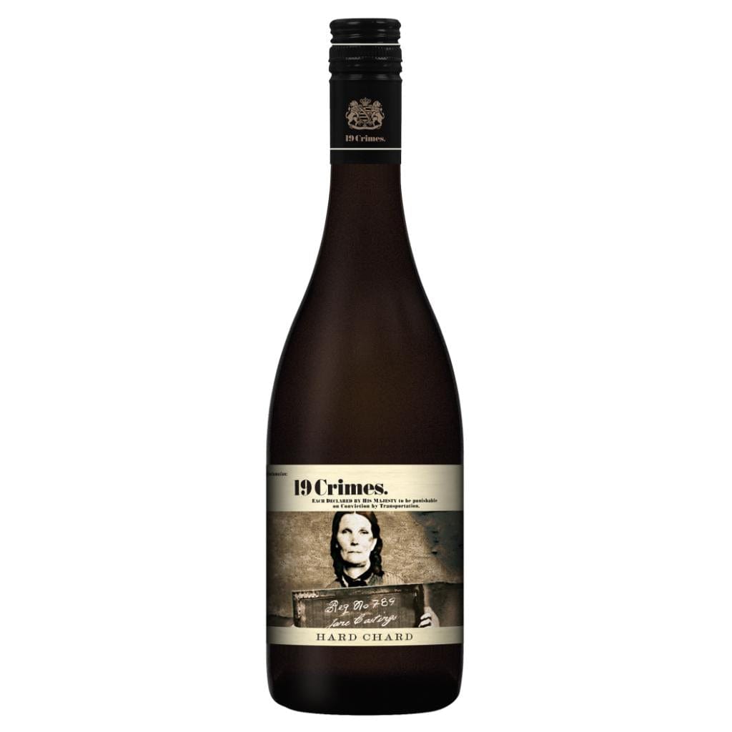 19 CRIMES HARD CHARDONNAY 13% 750ML