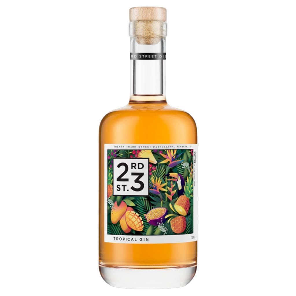 23RD STREET TROPICAL GIN 40% 700ML