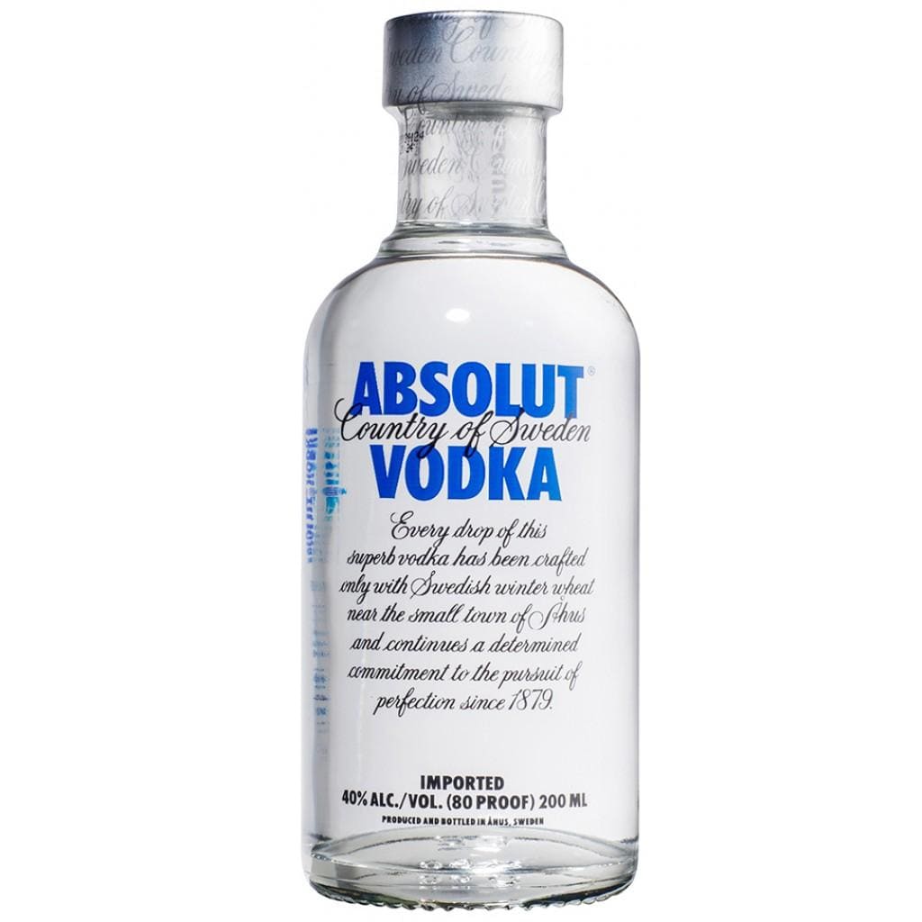 ABSOLUT VODKA 40% 200ML