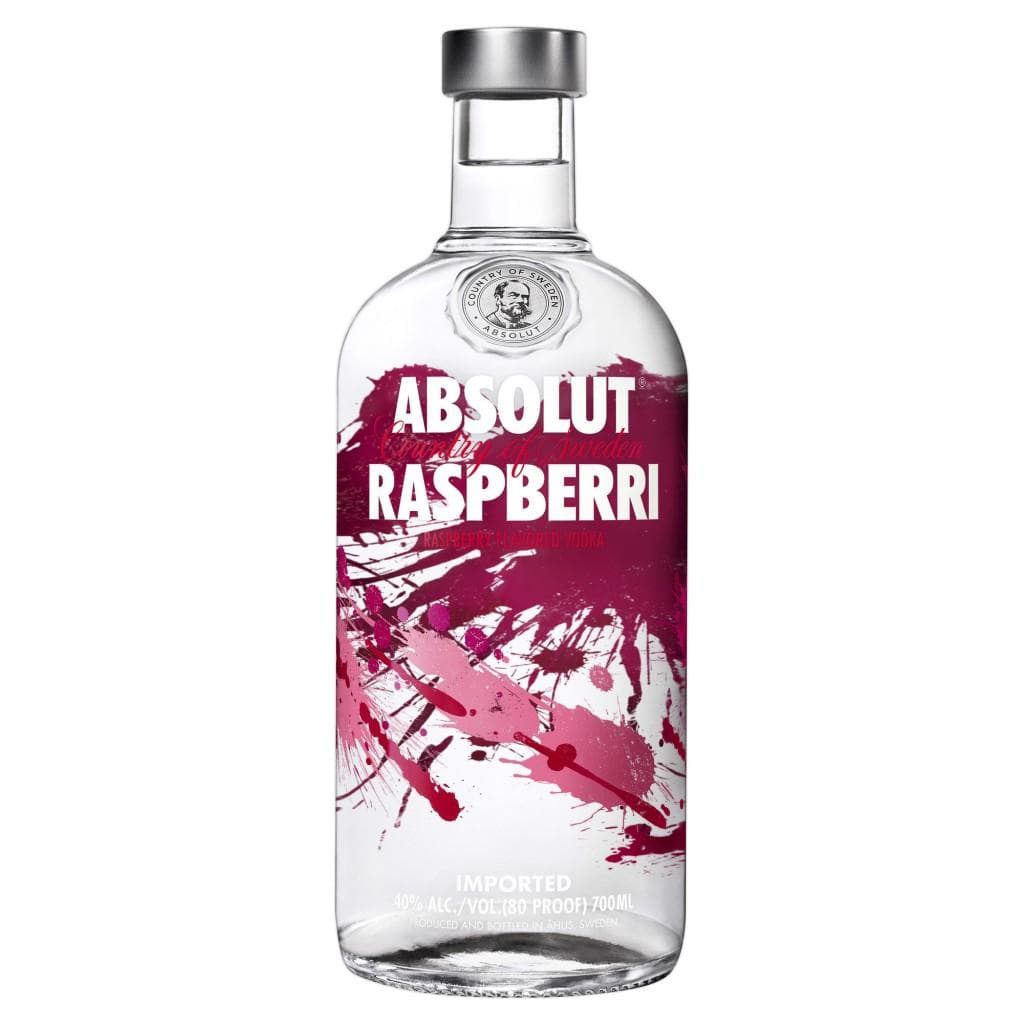 ABSOLUT VODKA RASPBERRI 40% 700ML