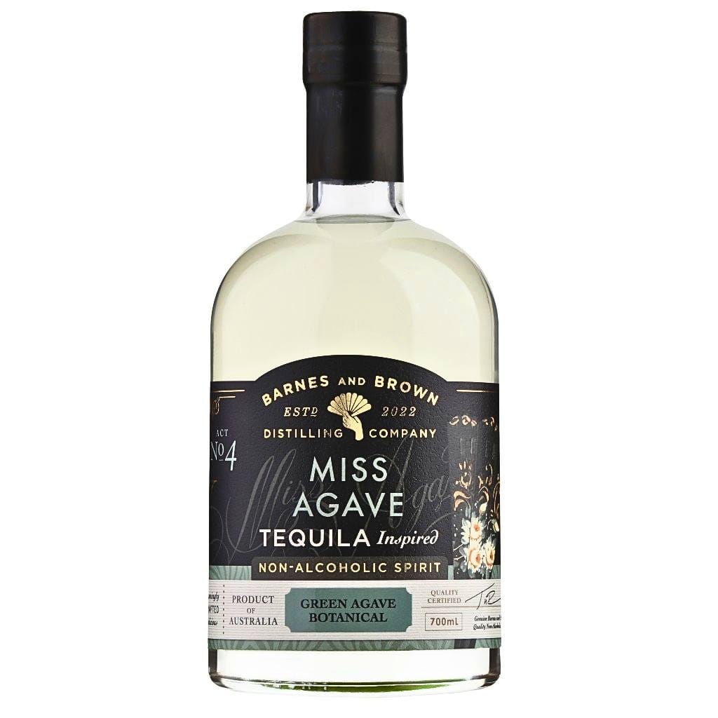 BARNES AND BROWN MISS AGAVE TEQUILA INSPIRED SPIRIT .5% 700ML