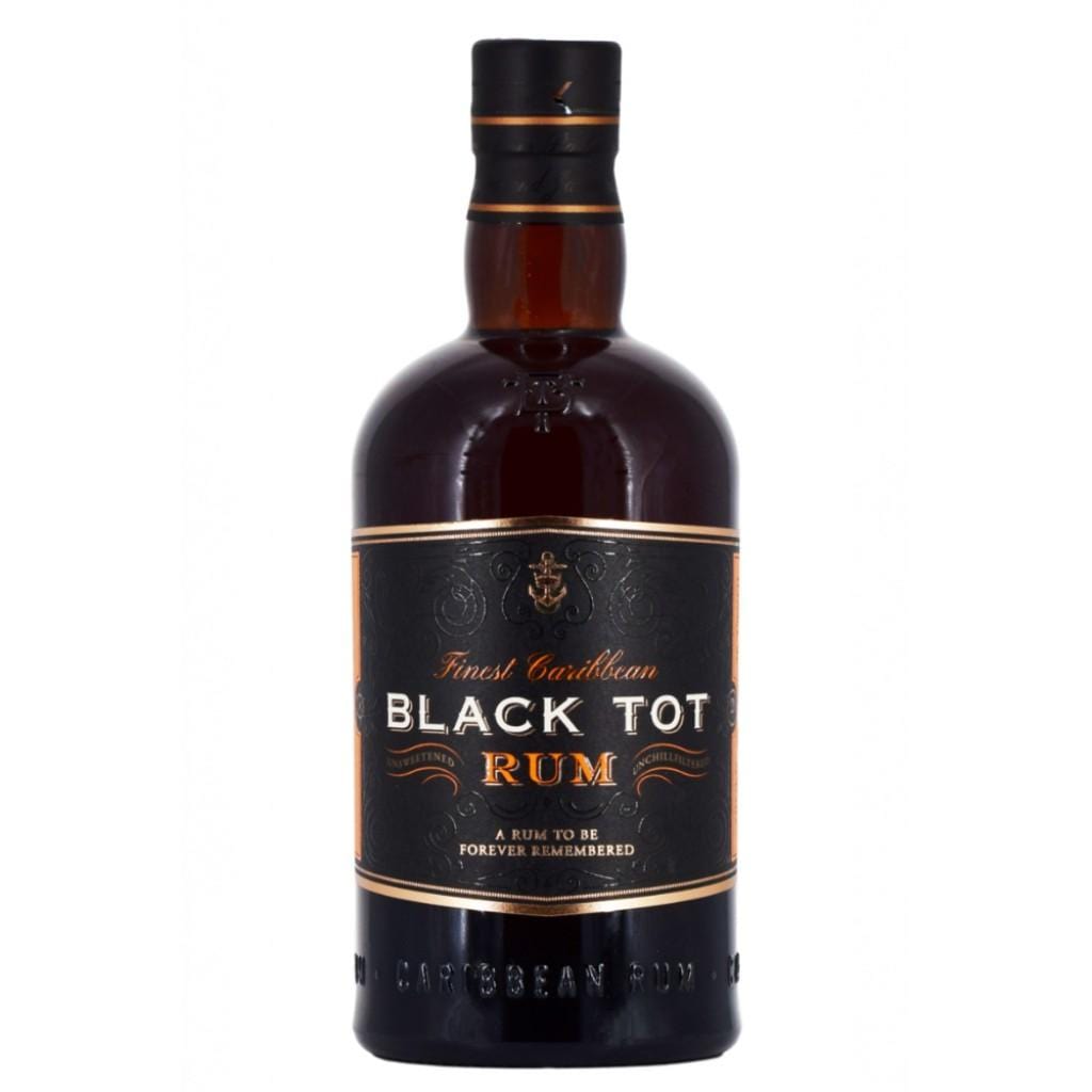 BLACK TOT FINEST CARIBBEAN RUM 46.2% 700ML