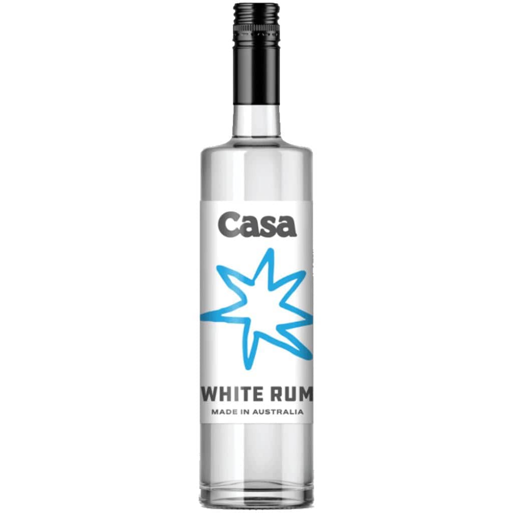 PERSONALISED CASA SPIRITS WHITE RUM 37% 700ML