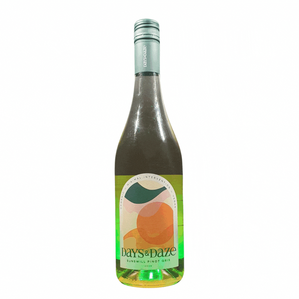 Personalised Days & Daze Sunswill Organic Pinot Gris 2024 - Vivid Lights Edition 12% 750ML