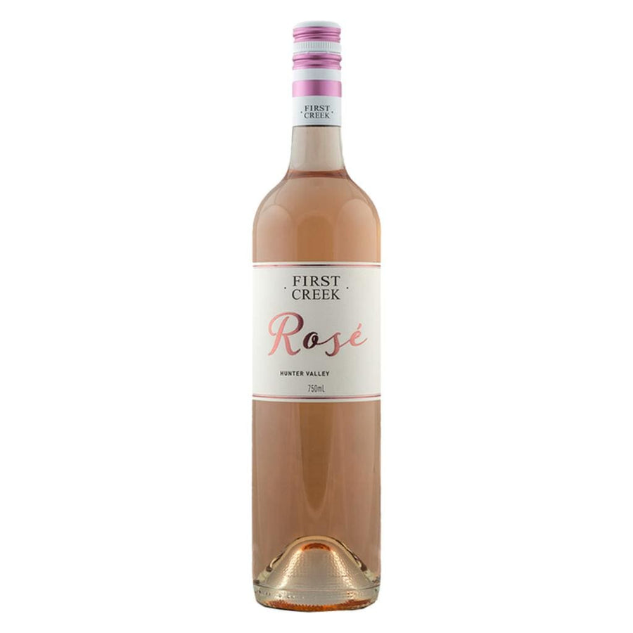 Personalised First Creek Rosé Limited Release 12.5% 750ml Gift Hamper includes 2 Premium Wine Glass