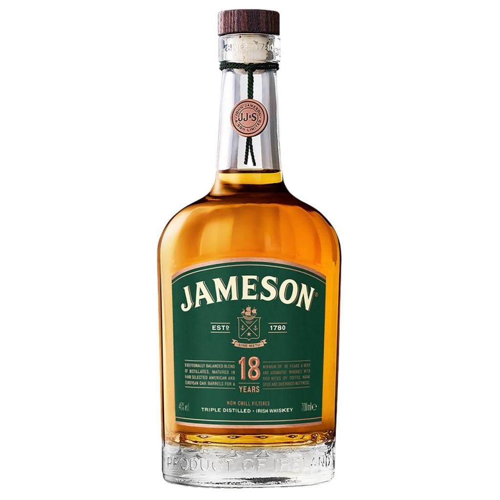 Jameson 18 Year Old Irish Whiskey 46% 700ml