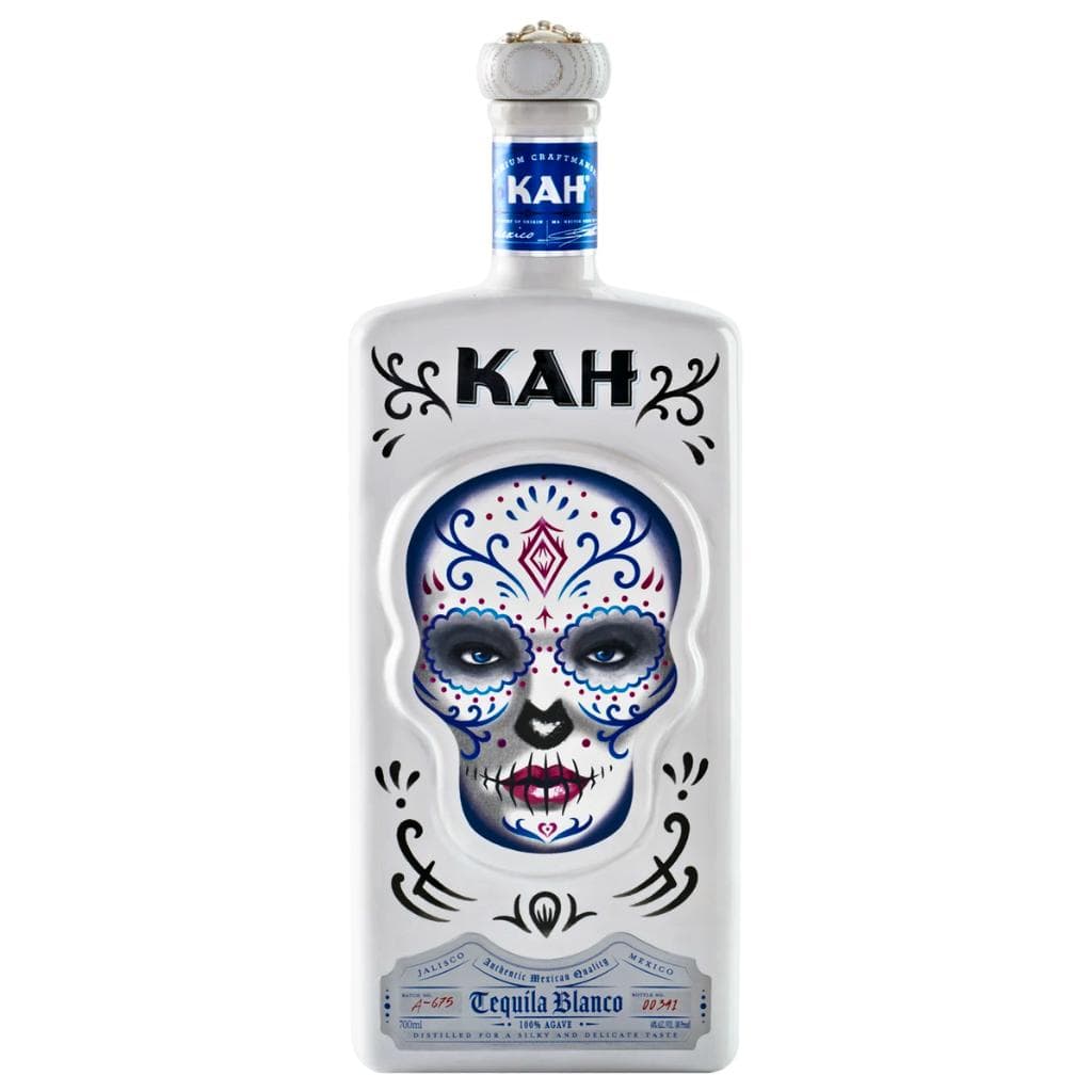 KAH Tequila スカルボトル 700ml 40% KAH TEQUILA BLANCO 40% 700ML – The Wine Providore