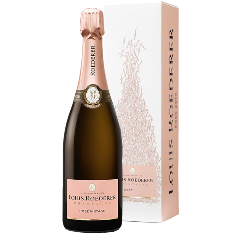 Personalised Louis Roederer Vintage Rose Graphic Gift Boxed 12% 750ml