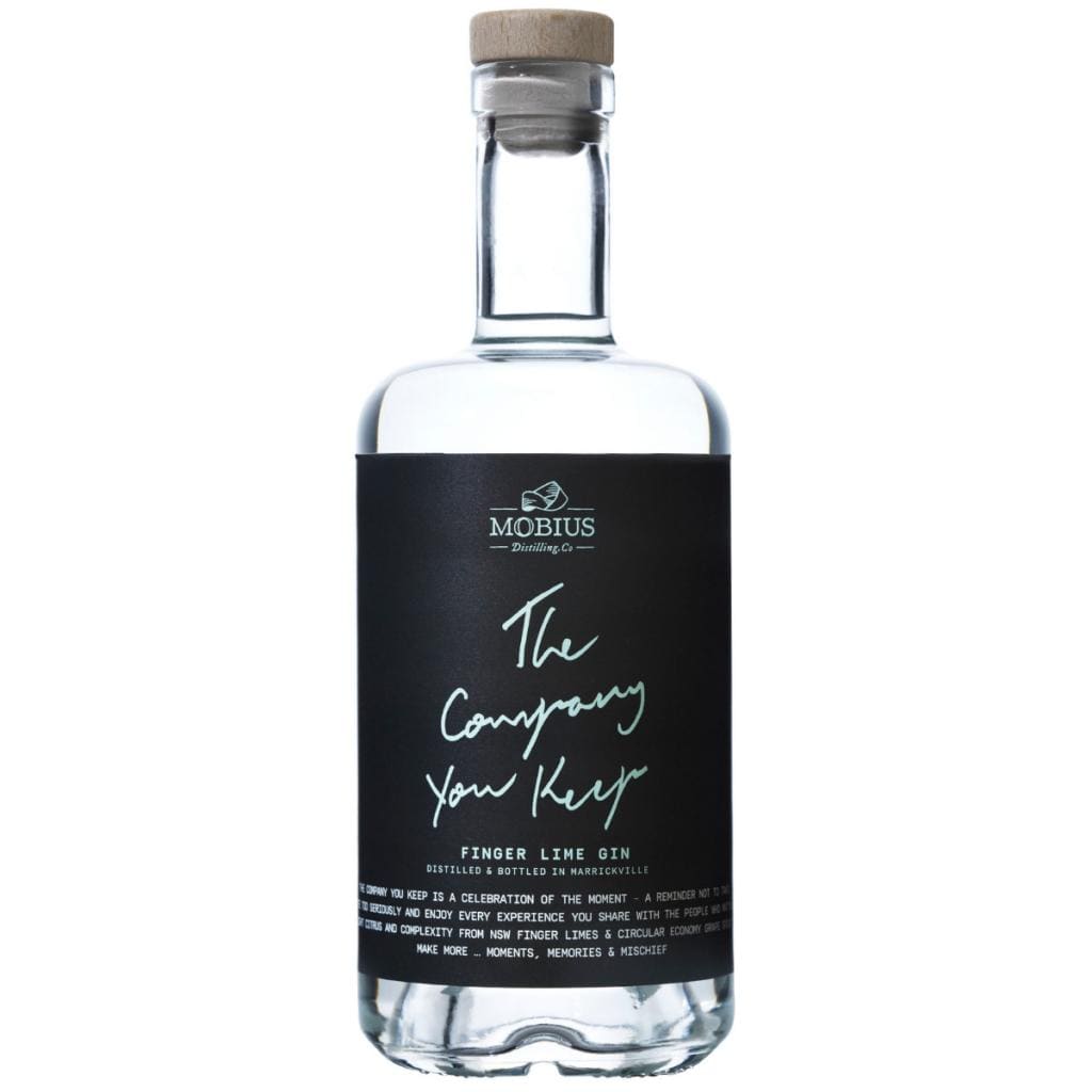 MOBIUS THE COMPANY YOU KEEP FINGER LIME GIN 42% 700ML