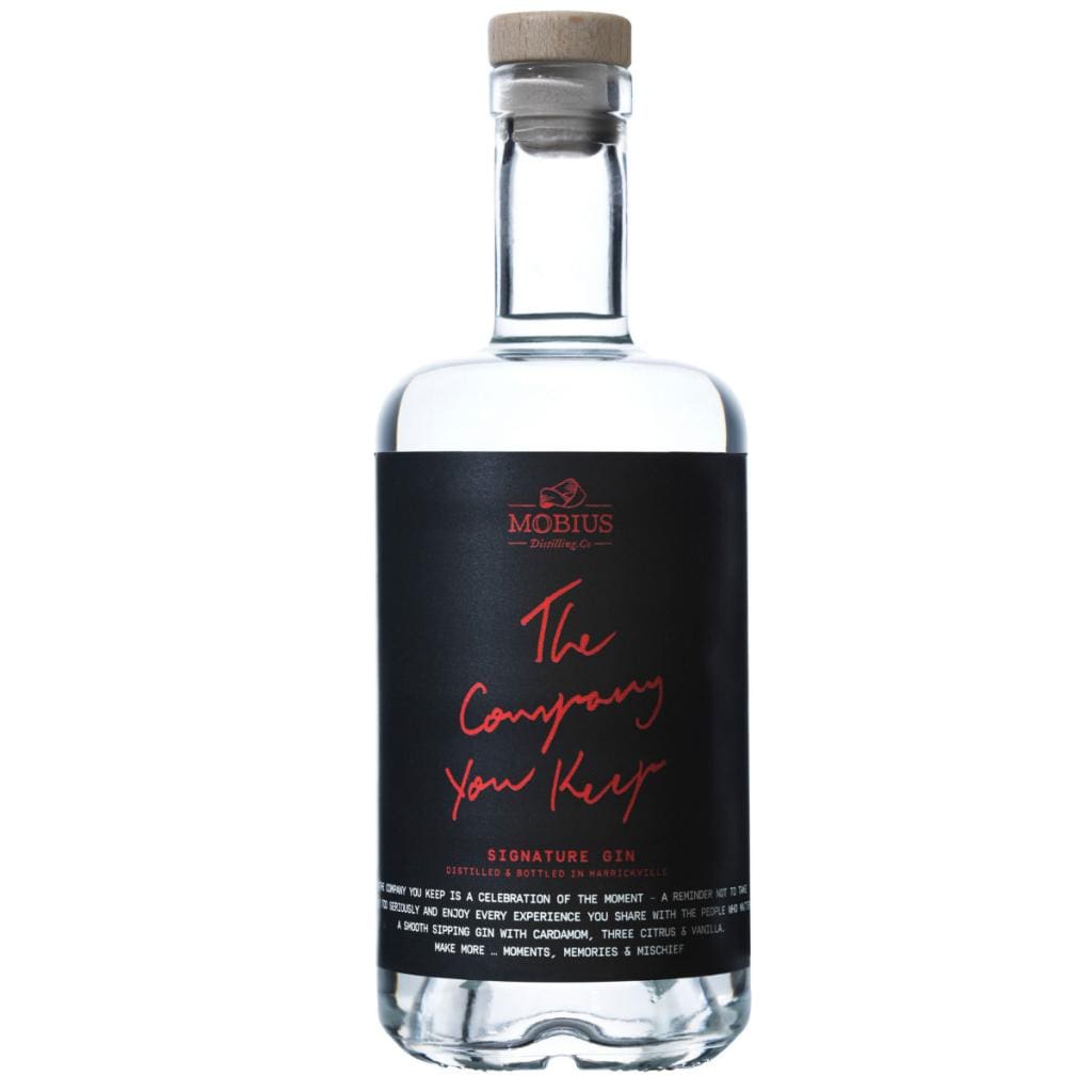 MOBIUS THE COMPANY YOU KEEP SIGNATURE GIN 43% 700ML