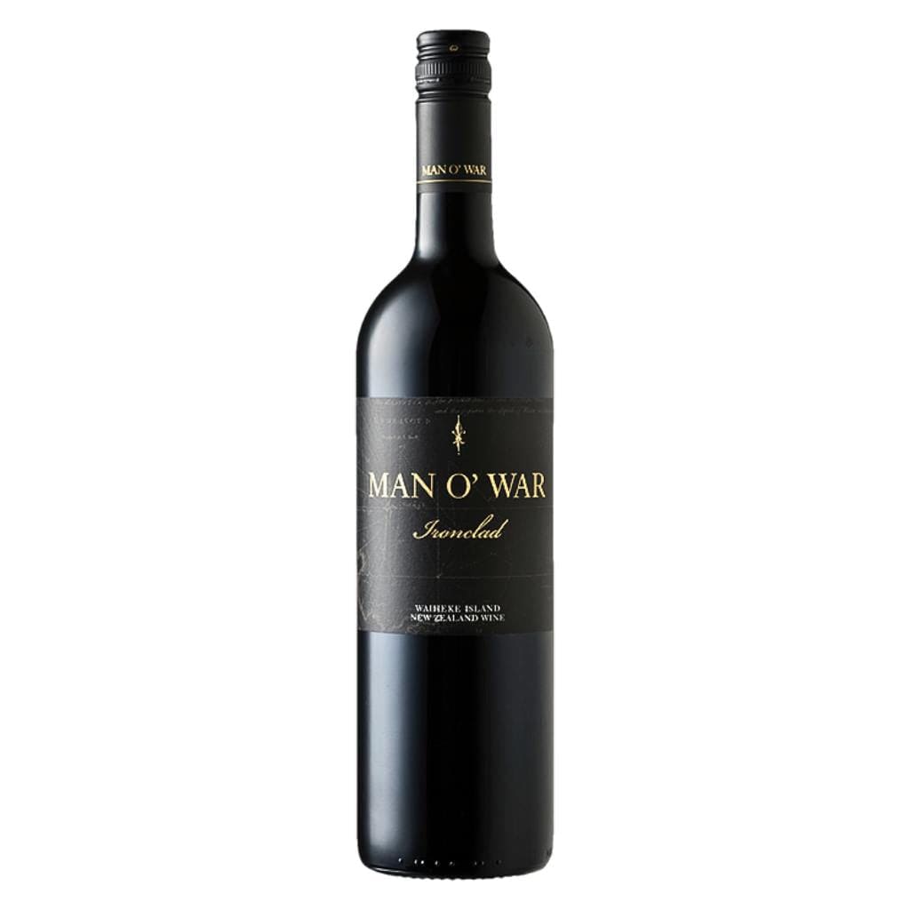 Personalised Man O'War Ironclad Bordeaux Blend 2022 14% 750ml
