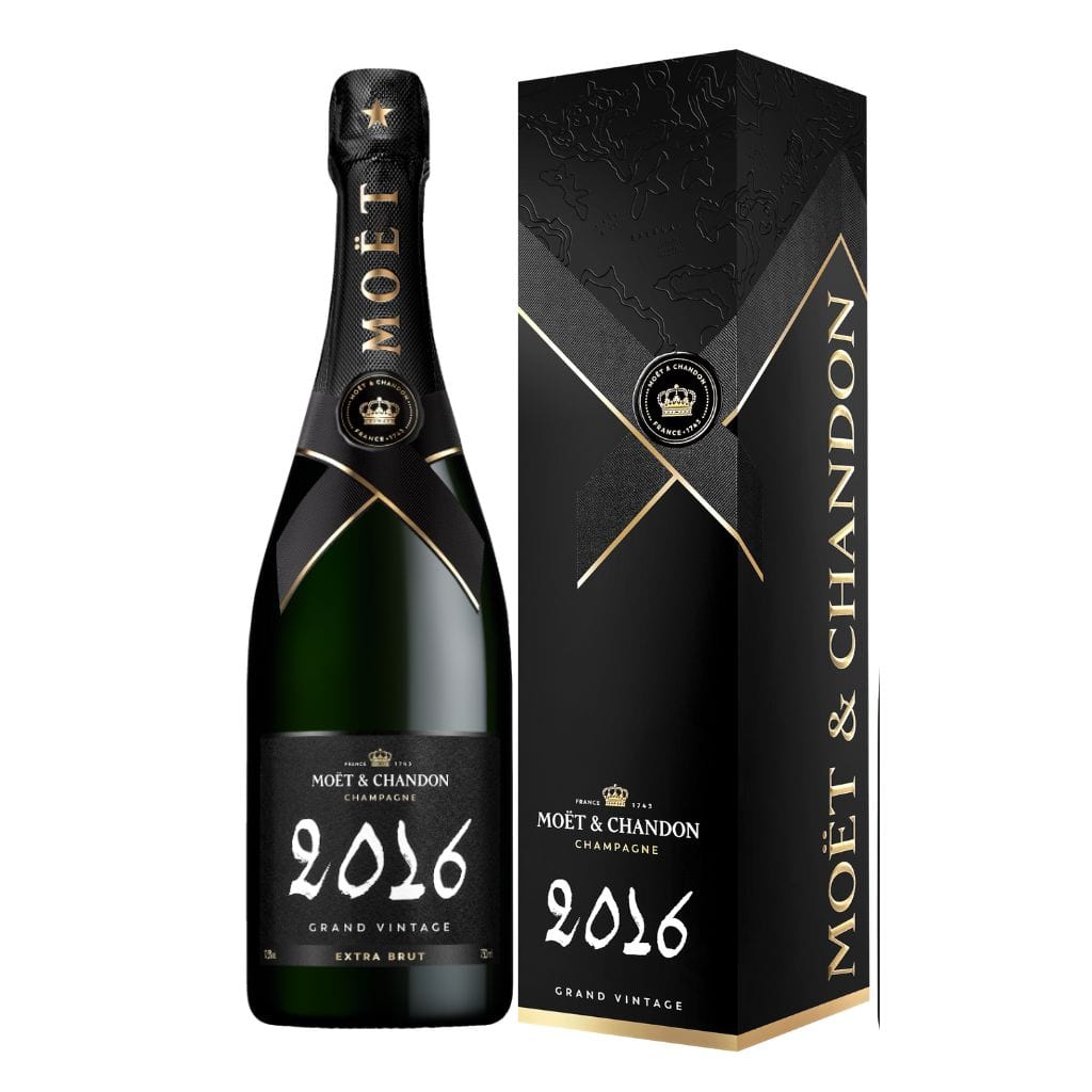Personalised Moet & Chandon Grand Vintage 12.5% 750mL Gift Boxed