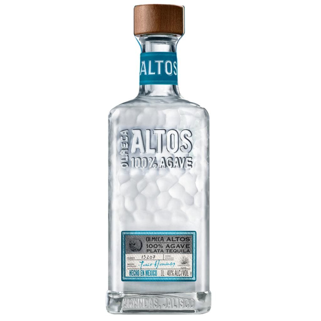 OLMECA ALTOS ALTOS PLATA TEQUILA 38% 1LT
