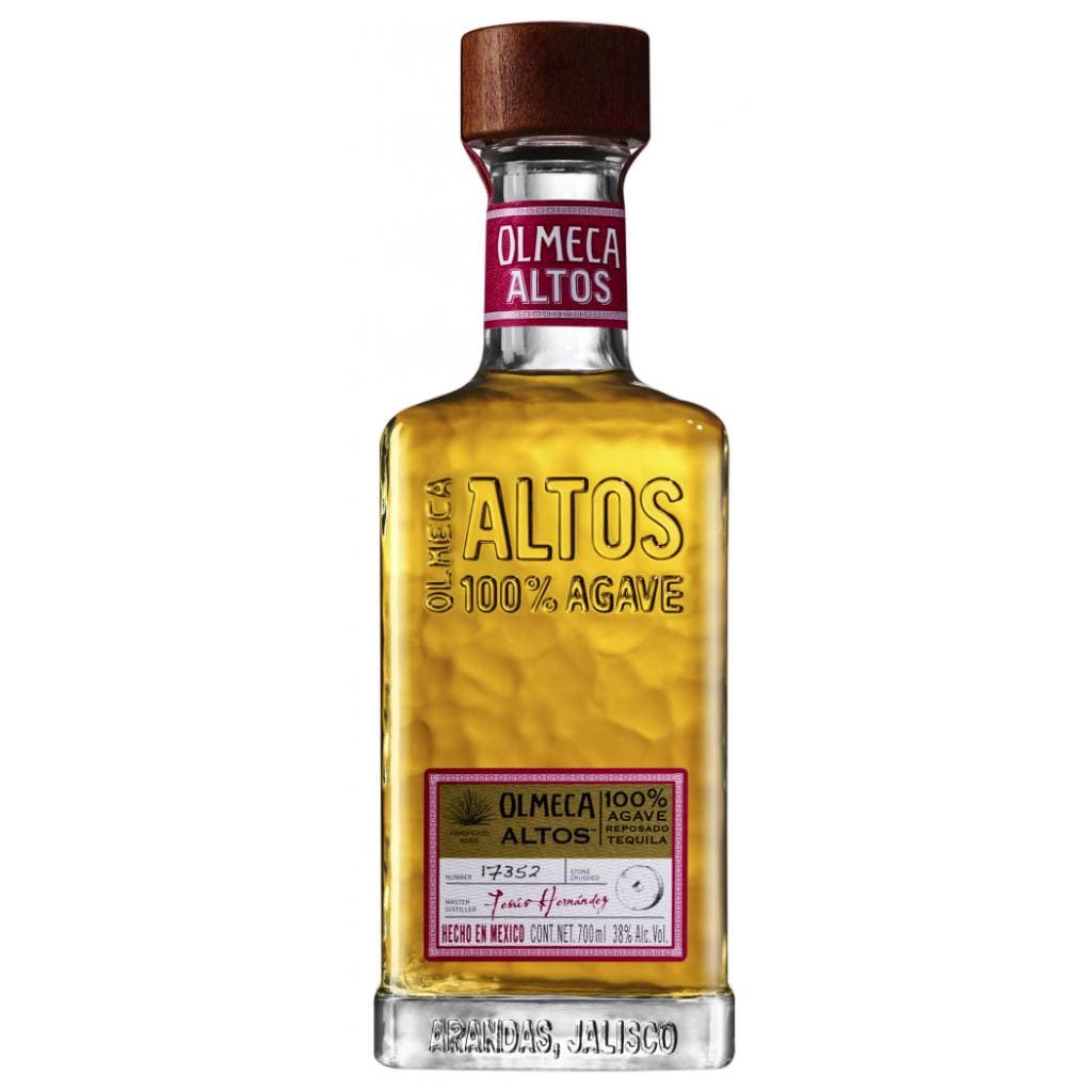 OLMECA ALTOS ALTOS REPOSADO TEQUILA 38% 700ML