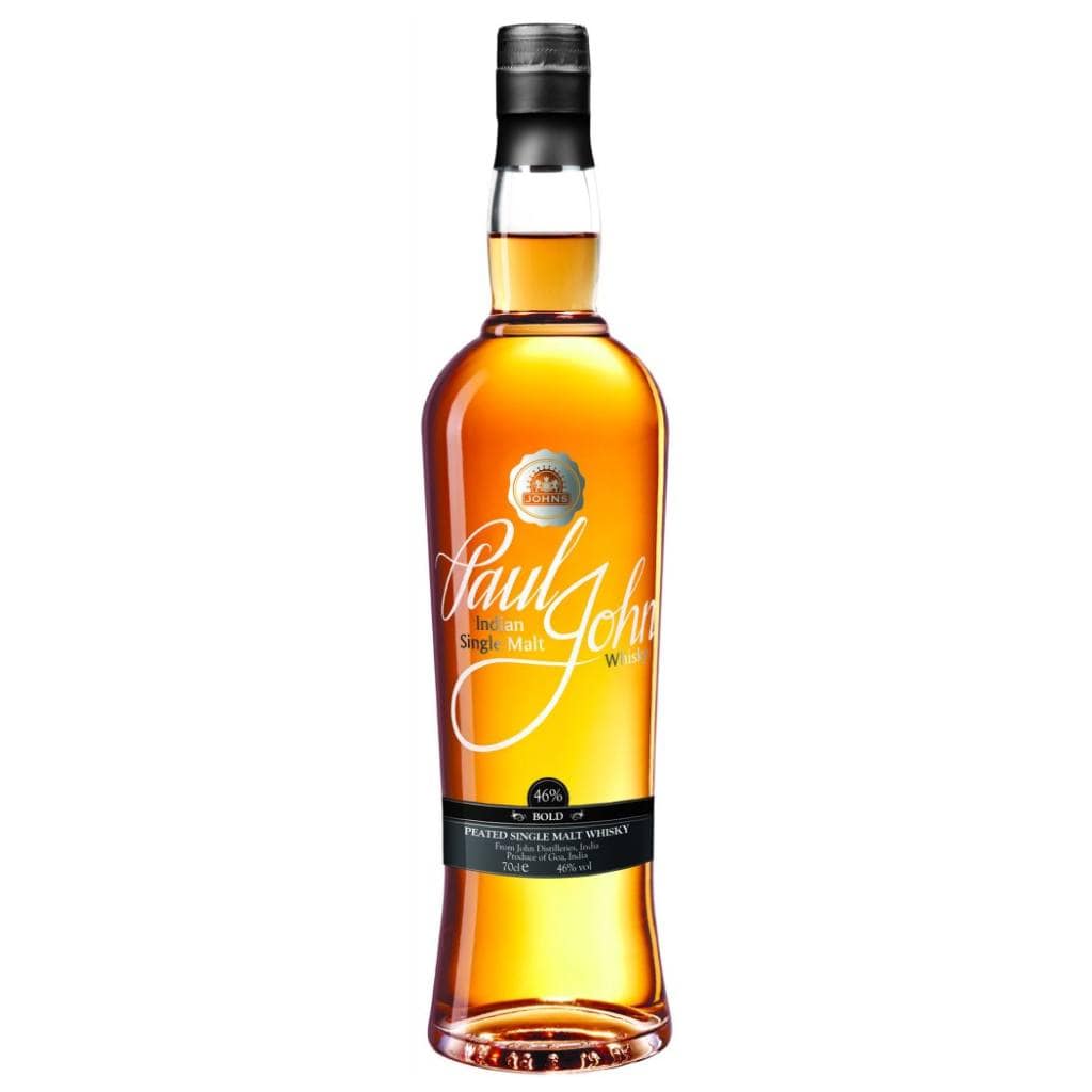 PERSONALISED PAUL JOHN INDIAN SINGLE MALT BOLD 46% 700ML