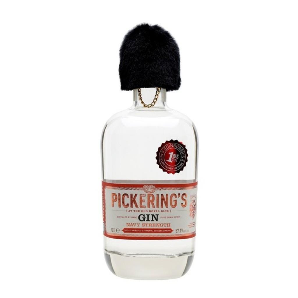 PERSONALISED PICKERINGS NAVY STRENGTH GIN 57.1% 700ML