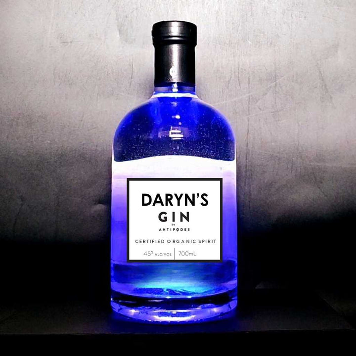 Personalised Antipodes Organic Gin - Vivid Lights Edition 45% ABV 700ml