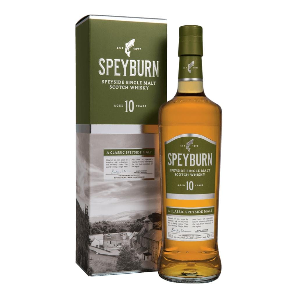 SPEYBURN 10 YEAR OLD MALT GIFT BOX 40% 700ML