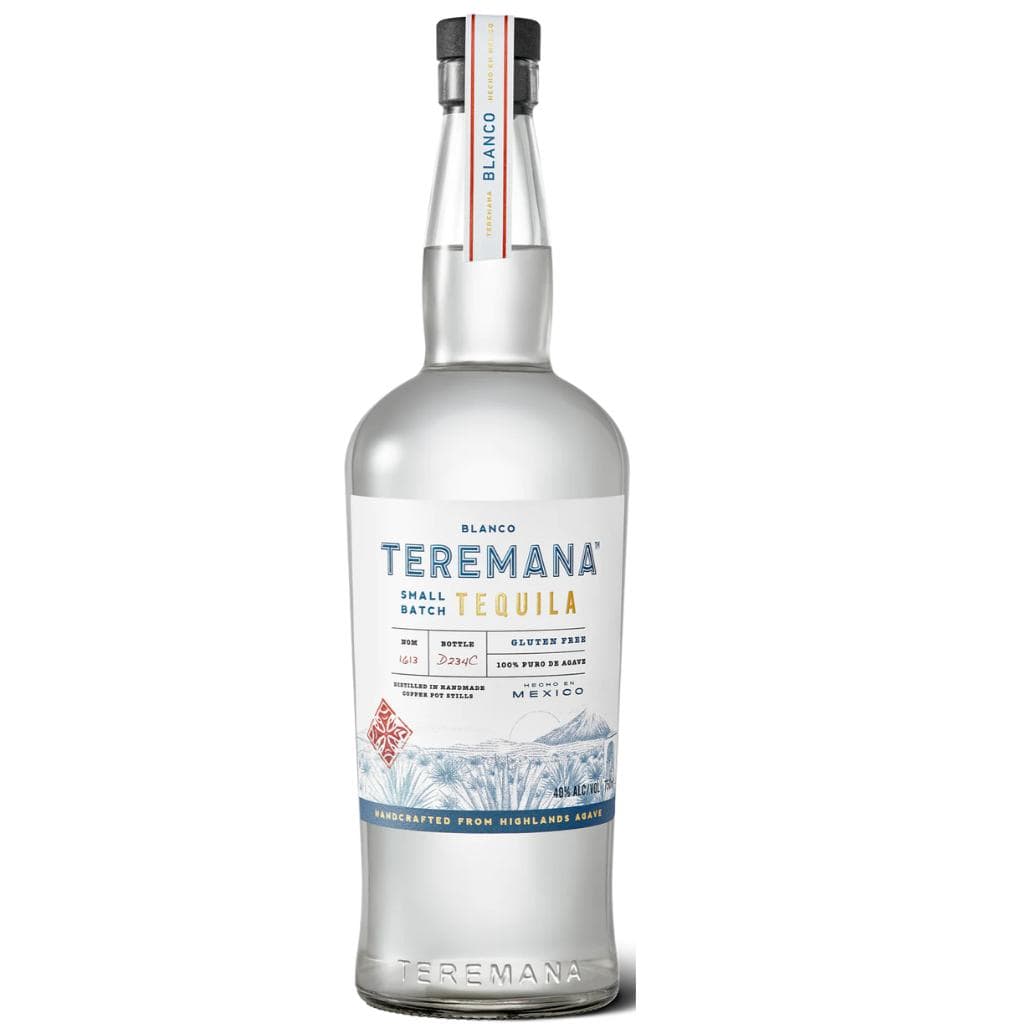 PERSONALISED TEREMANA THE ROCK'S SMALL BATCH BLANCO TEQUILA 40% 750ML