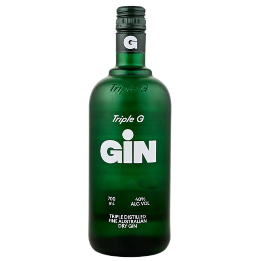 TRIPLE G AUSTRALIAN DRY GIN 40% 700ML