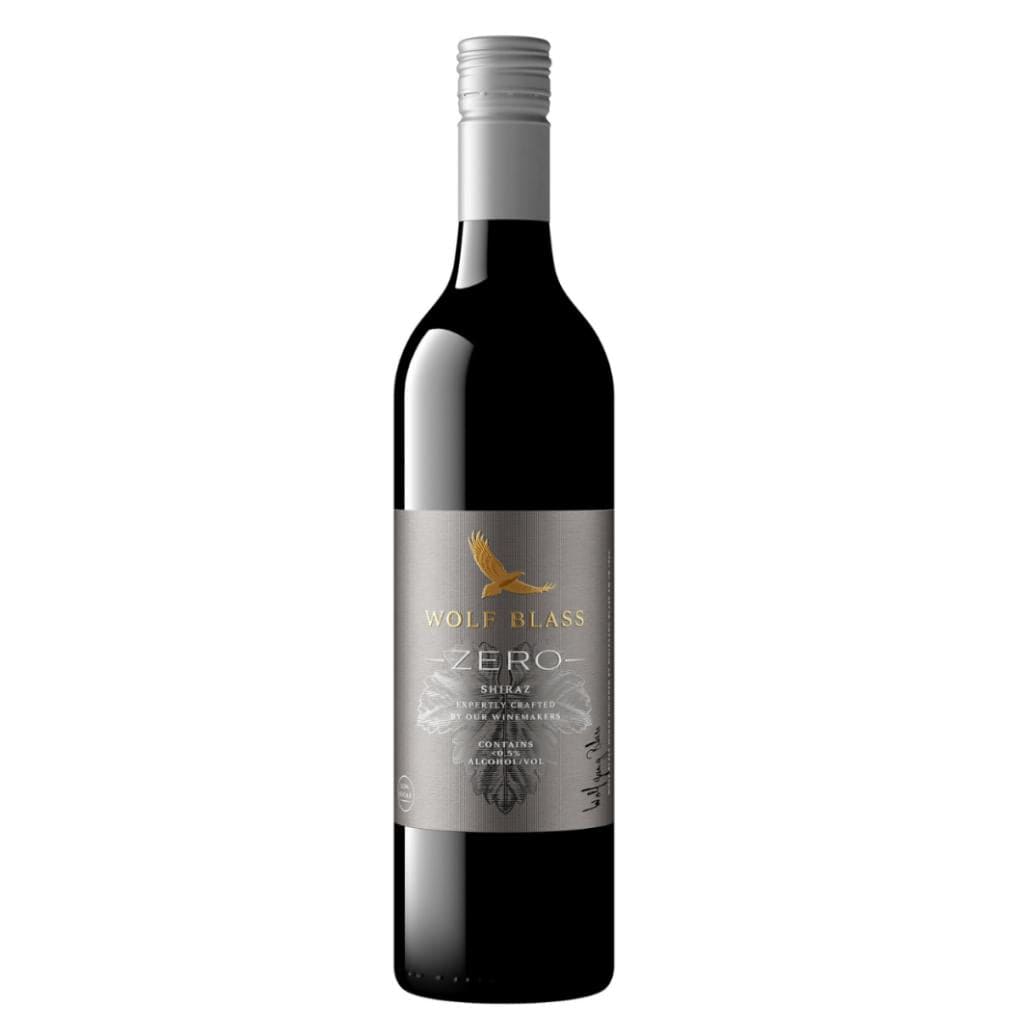WOLF BLASS ZERO ALCOHOL SHIRAZ 0.5% 750ML