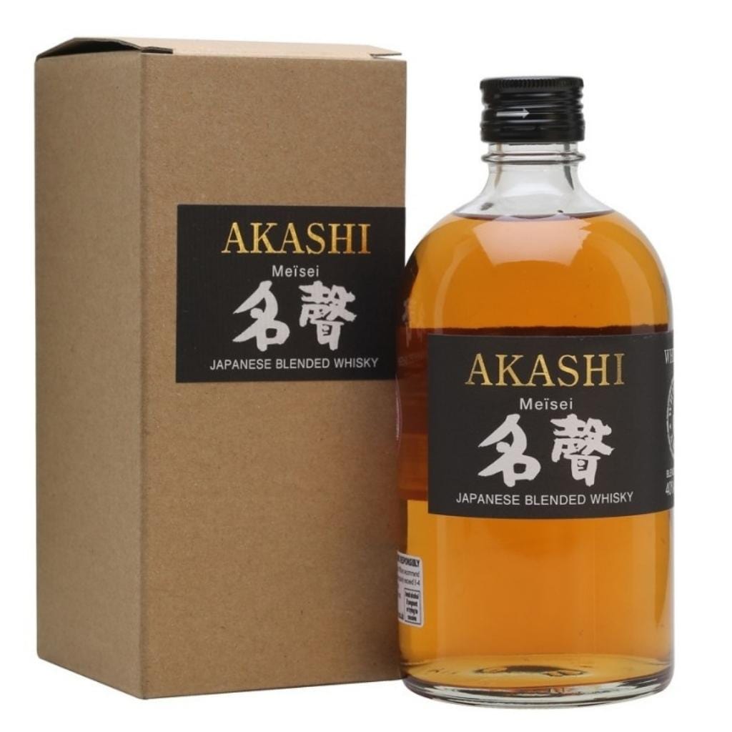 PERSONALISED AKASHI WHITE OAK MEISEI BLENDED WHISKY 500ML