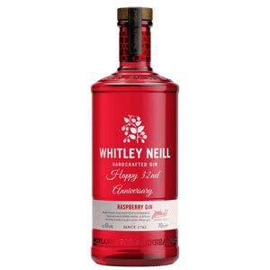 Personalised Whitley Neill Raspberry Gin 43% 700ml.