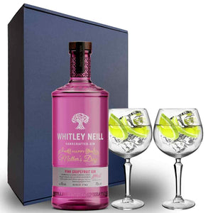 Mother's Day Edition Whitley Neill Pink Grapefruit Gin Hamper Box