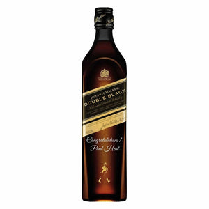 Personalised Johnnie Walker Double Black Scotch Whiskey 700ml