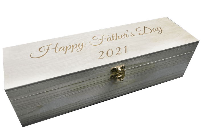 Father's Day Limited Edition Personalised Wine Box