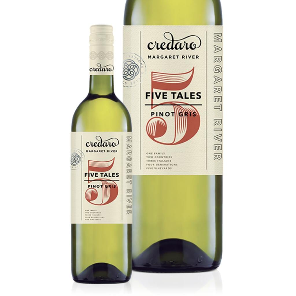 Credaro Five Tales Pinot Gris 2024 12Pack 13.5% 750ML