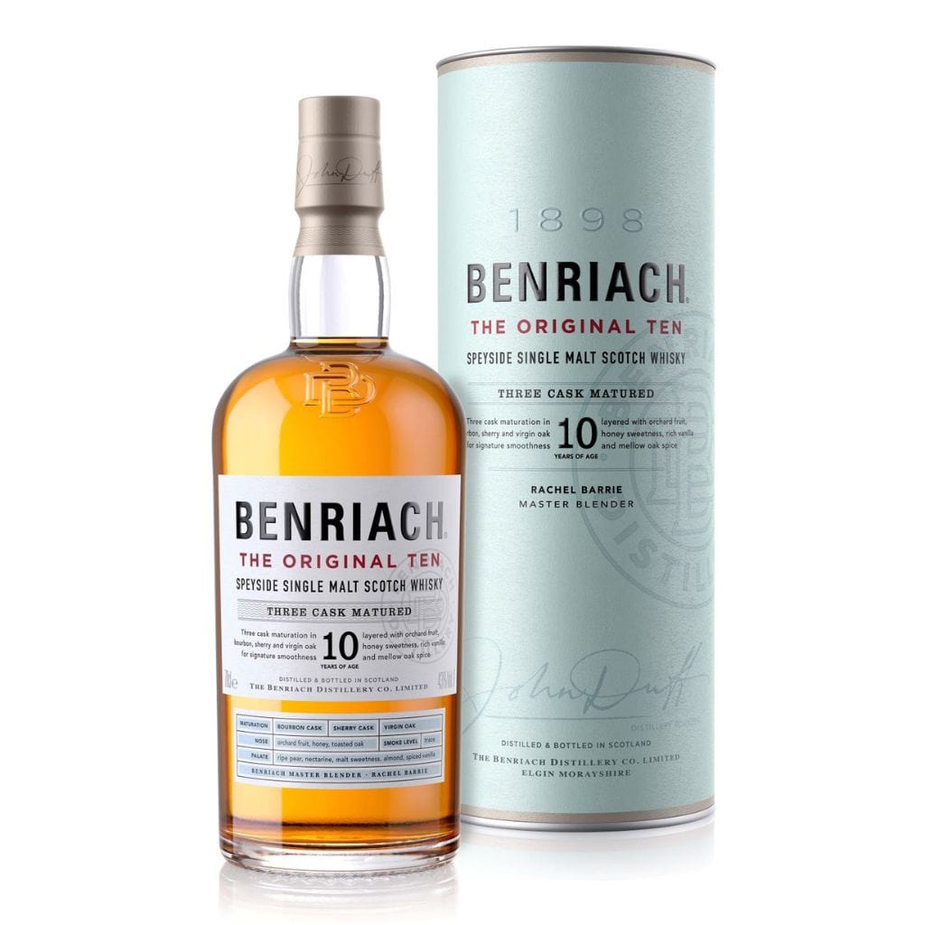BENRIACH 10 YR Old WHISKY 43% 700ML