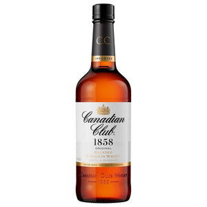 PERSONALISED CANADIAN CLUB 1858 WHISKY 40% 700 ML