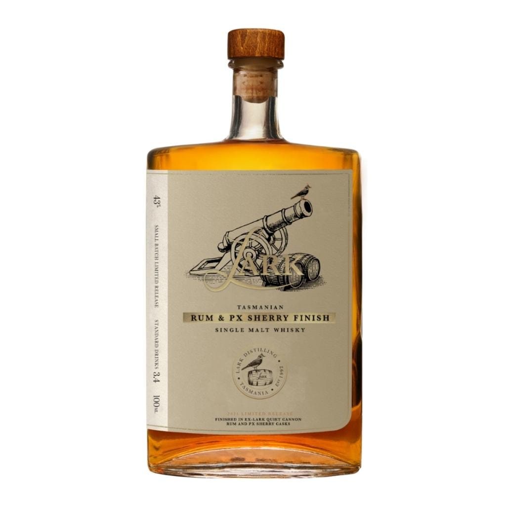 Lark Distillery Rum & PX Sherry Cask Boxed 53.5% 100ml