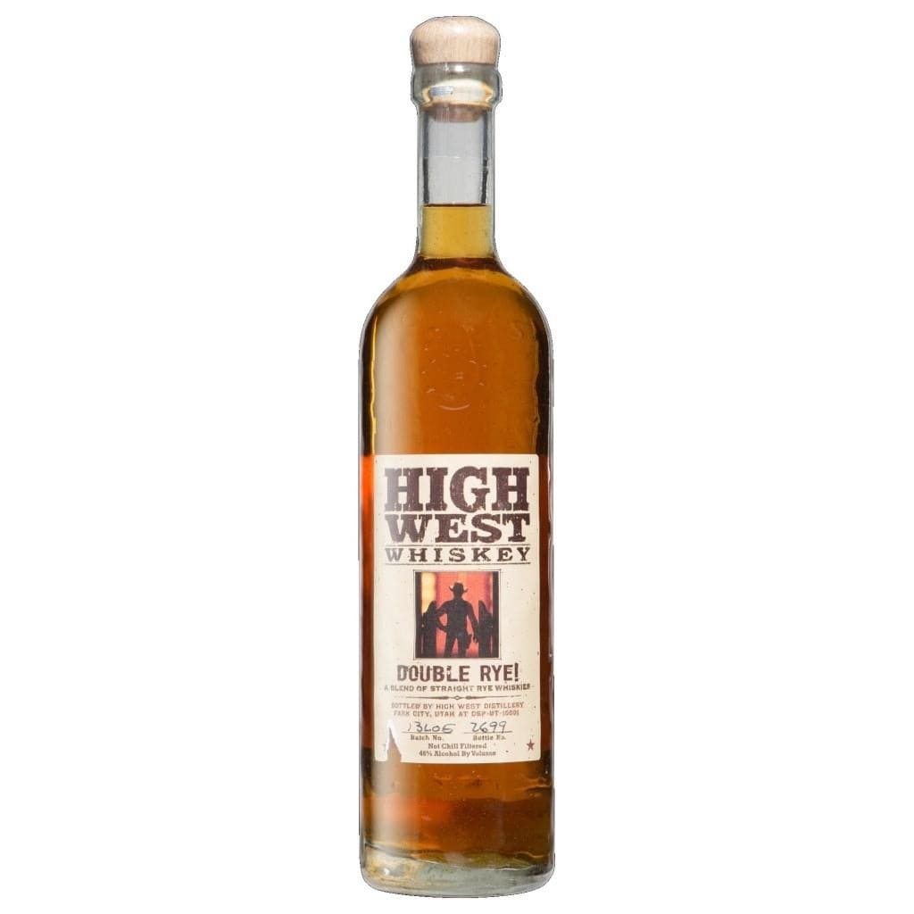 HIGH WEST DOUBLE RYE WHISKEY 46% 700ML