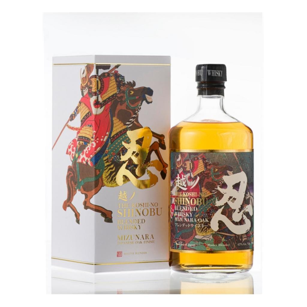 The Shinobu Blended Whisky Mizunara Japanese Oak Finish 43% 700ml