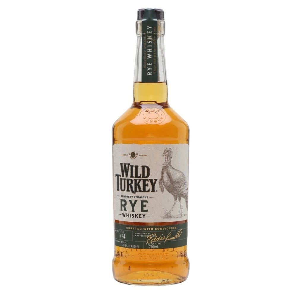 Wild Turkey Straight Rye Whiskey 40.5% 700ml – The Wine Providore