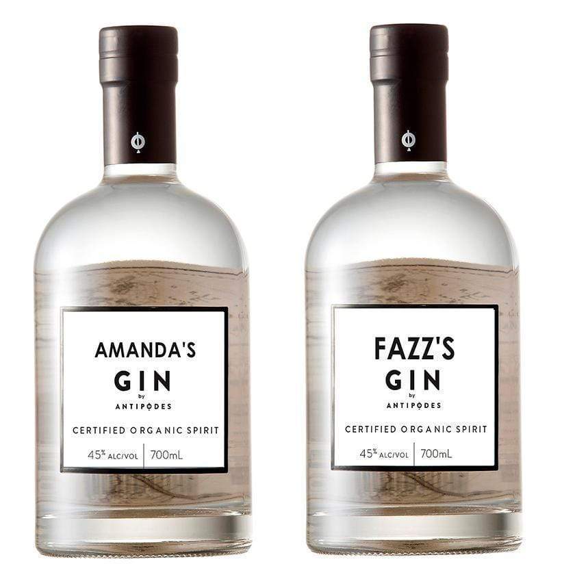 Personalised Antipodes Organic Gin - Vivid Lights Edition 45% ABV 700ml