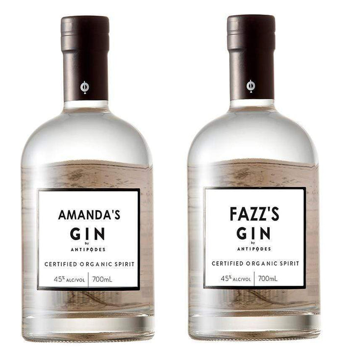 Personalised Antipodes Organic Gin - Vivid Lights Edition 45% ABV 700ml