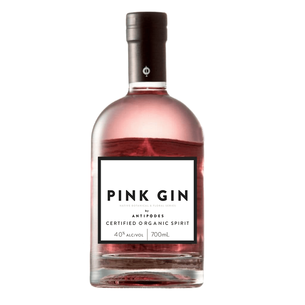Personalised Antipodes Organic PINK Gin 40% 700ml