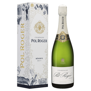 Personalised Pol Roger Brut Reserve NV Champagne Gift Box