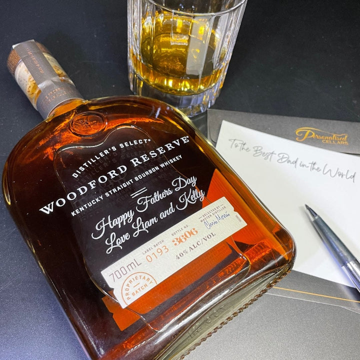 Personalised Woodford Reserve Bourbon 40% 700ml