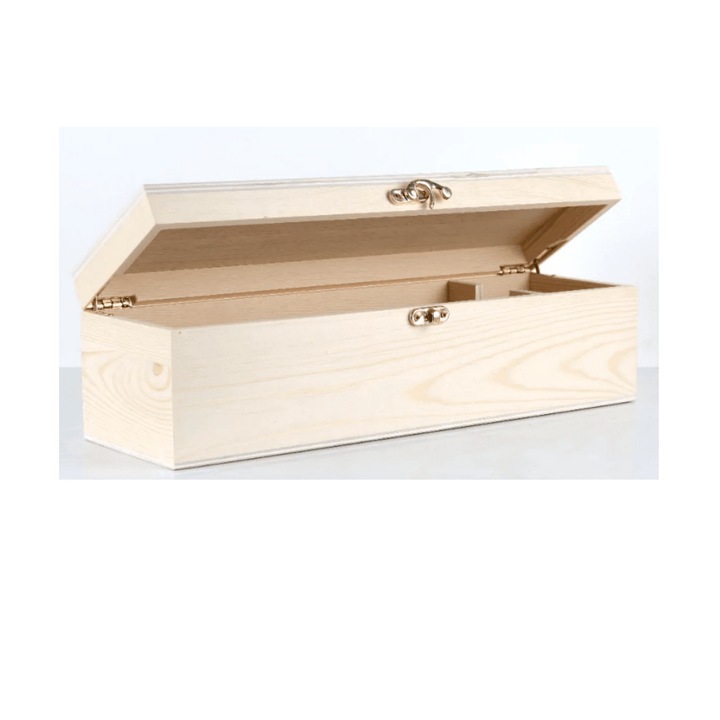 Personalised Wooden Champagne Box