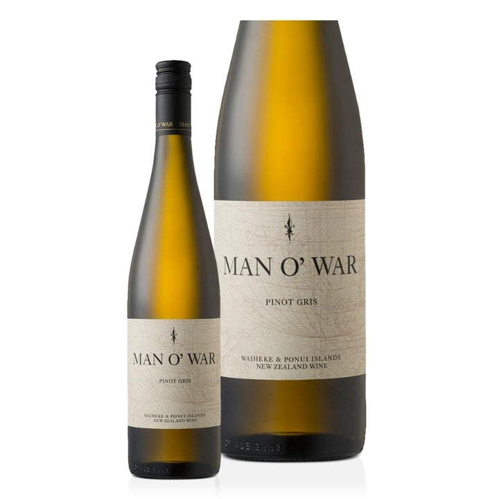 Man O'War Pinot Gris Gift Hamper includes 2 Premium Wine Glass