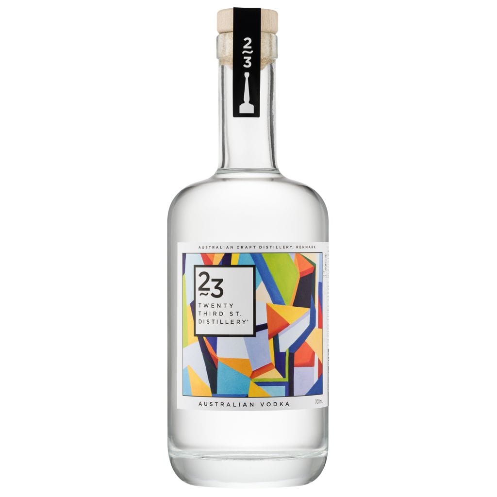 PERSONALISED 23RD STREET AUSTRALIAN VODKA 40% 700ML