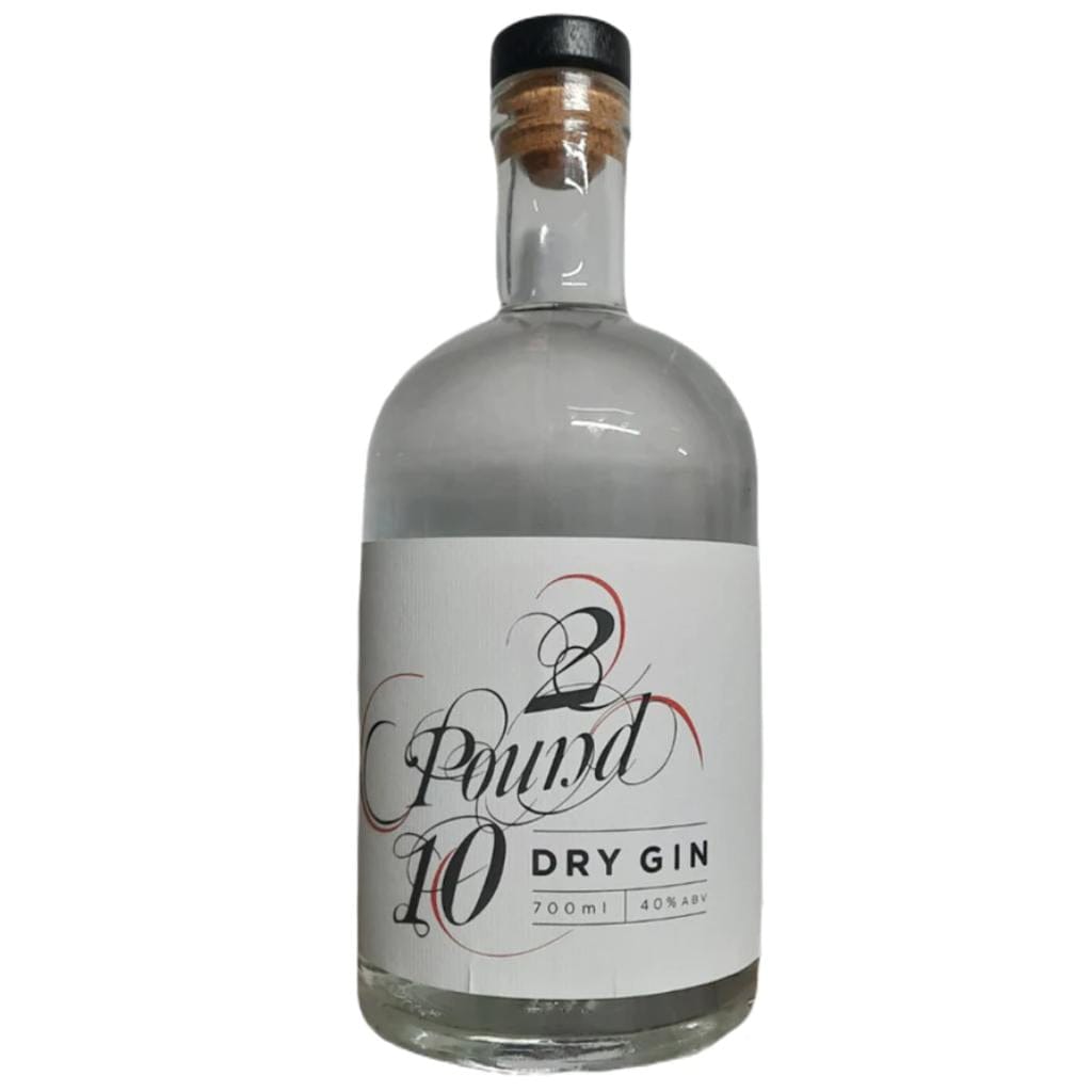 2 POUND 10 DRY GIN 40% 700ML