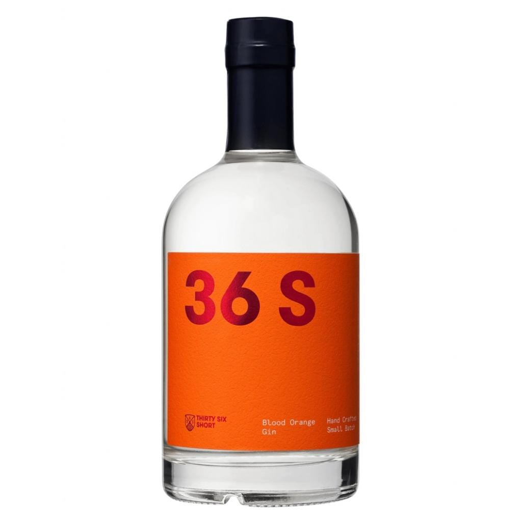 36 SHORT BLOOD ORANGE GIN 45% 500ML