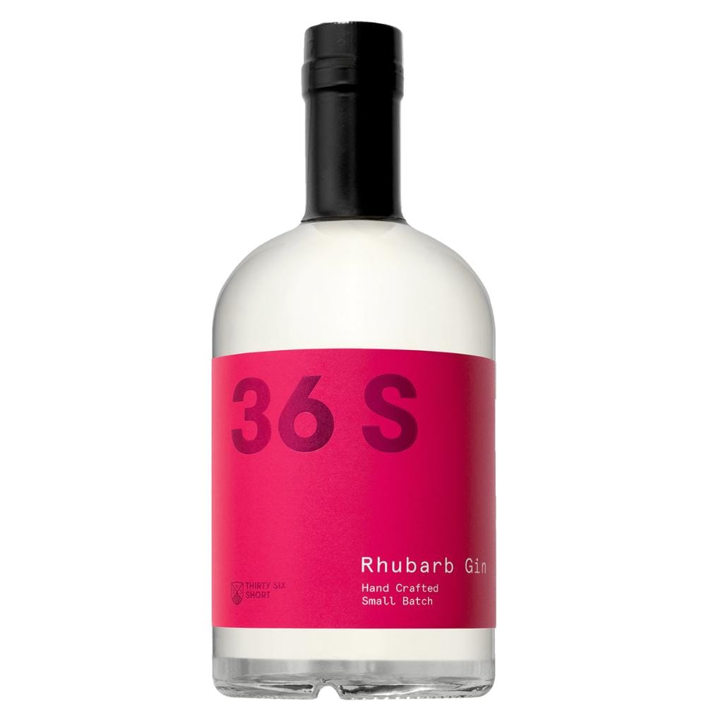 36 SHORT RHUBARB GIN 45% 500ML