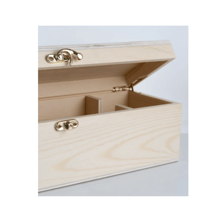 Personalised Wooden Champagne Box